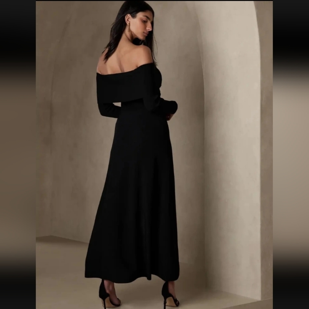 Banana Republic Salome  Off-Shoulder Dress - Picture 3 of 6
